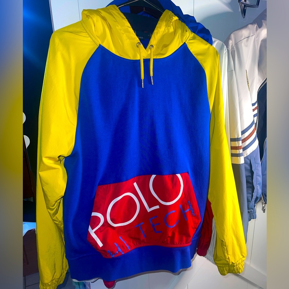 Polo Ralph Lauren Vintage Men’s Size L Polo Hi Tech Hybrid Hoodie